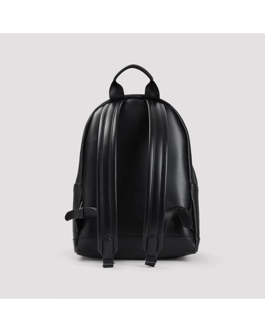 Tom Ford Black Calf Leather Backpack for men