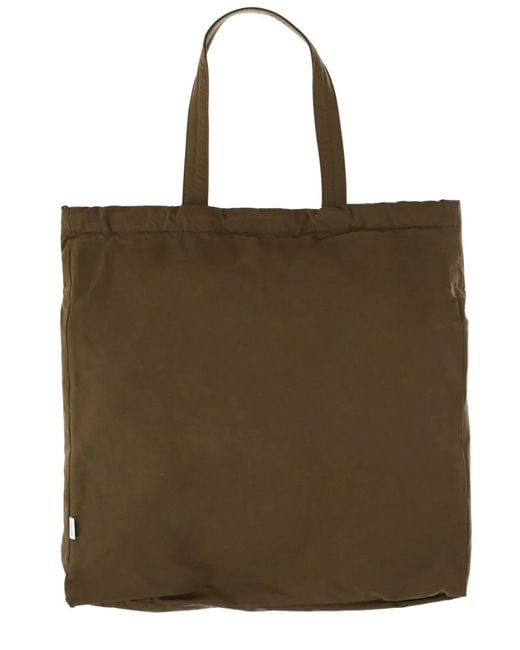 Aspesi Green Shopper Bag
