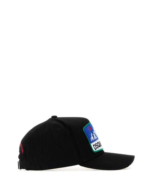 DSquared² Blue Baseball Cap for men