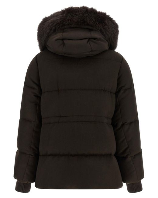 Moorer Black 'Attica' Down Jacket