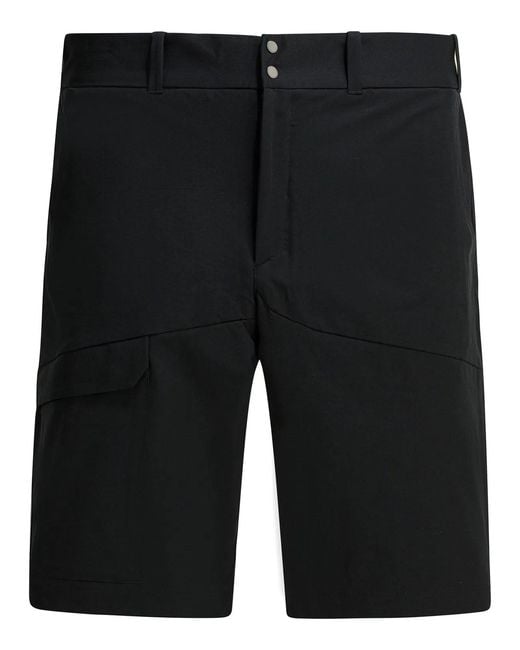 Houdini Sportswear Black "M's Go Shorts" Technical Shor for men
