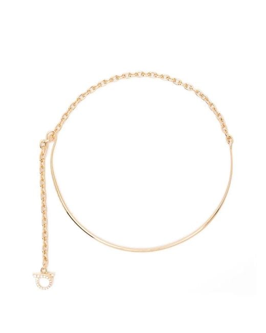 Ferragamo White Brass Jewelry