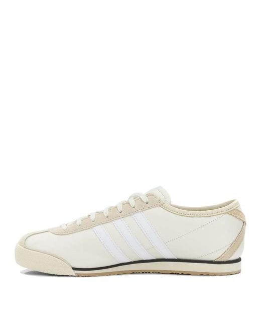 Adidas Originals White "Italy 70S" Low Top Sneakers for men