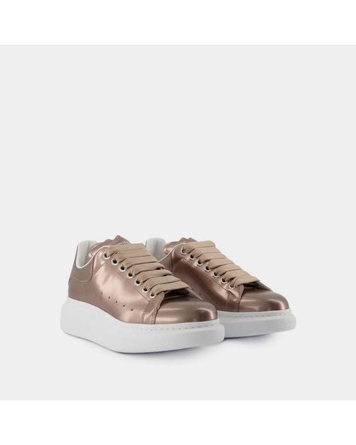 McQueen Brown Oversized Sneakers
