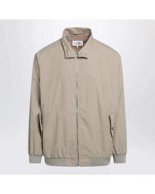 MM6 by Maison Margiela Natural Zipup Jacket for men