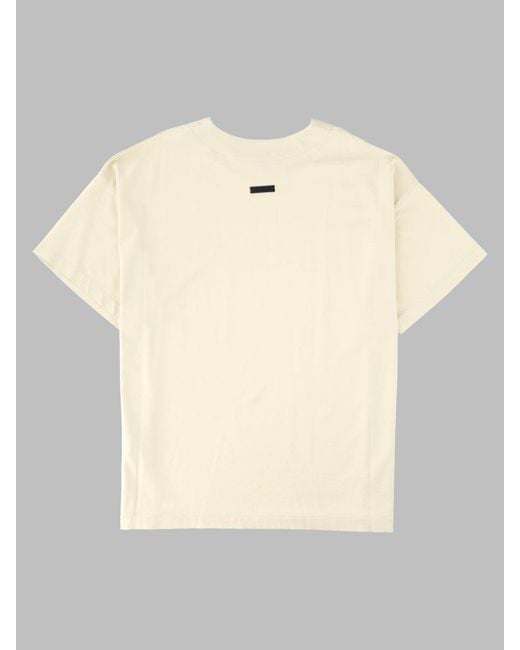 Fear Of God Natural Cotton-Viscose Jersey T-Shirt for men
