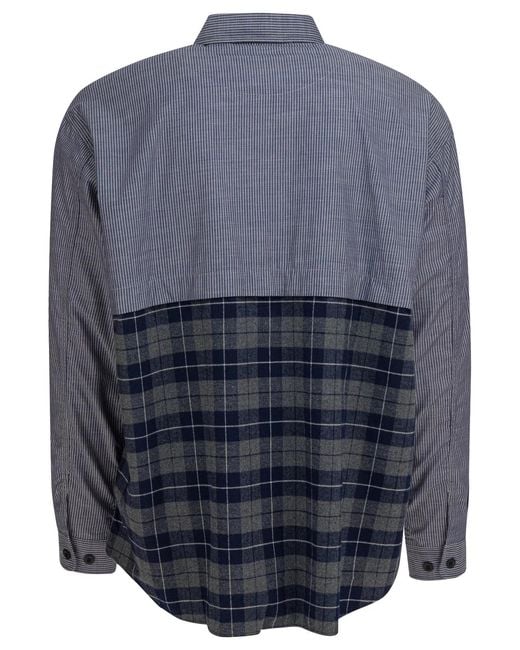 Comme des Garçons Blue Comme Des Garçons Homme Plus Cotton Shirt for men