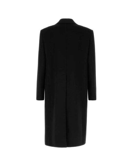 Gucci Black Wool Blend Coat for men