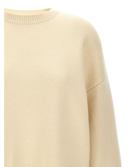 Totême White 'Double-Knit' Sweater