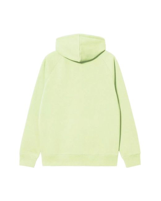 Carhartt Yellow "Hooded Chase" Jacket for men