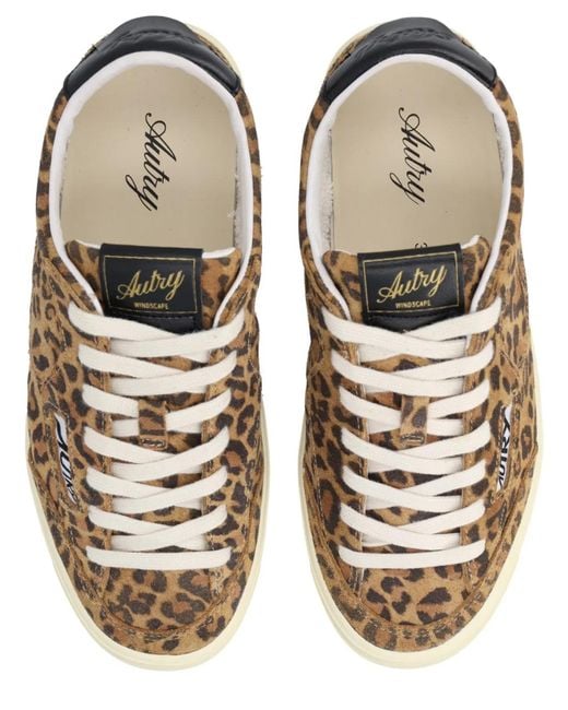Autry Brown Sneaker "Windscape Low"