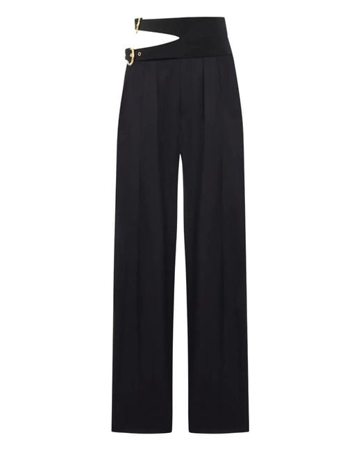 Chloé Blue Classic High Waisted Pencil Trousers