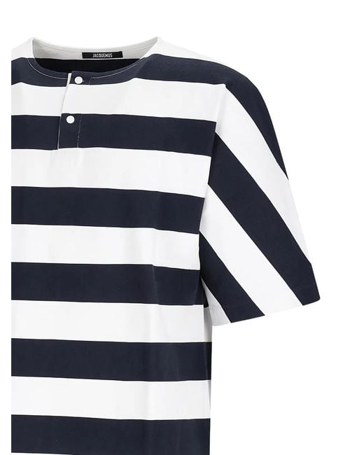Jacquemus Blue Le Tshirt Mariniere Mc for men