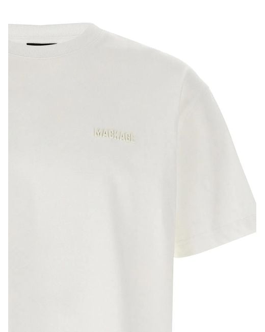 Mackage White 'Tee-R' T-Shirt for men