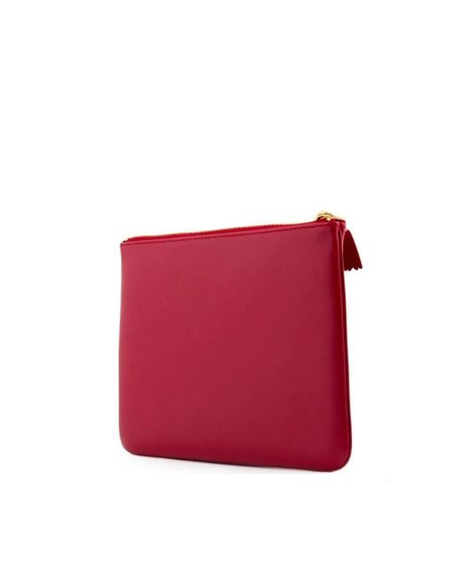 Comme des Garçons Red Wallet Classic Plain Wallet