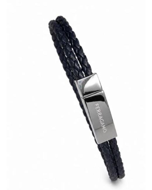 Ferragamo Black Brass Jewelry for men