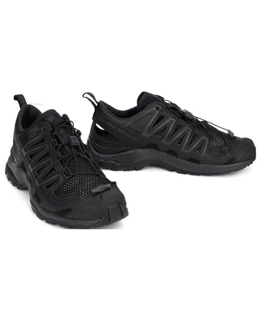 Salomon Black Low Sneakers Xa Pro 3D Amphib