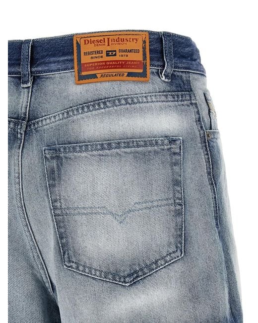 DIESEL Blue 'De-Helios-Fsi' Shorts