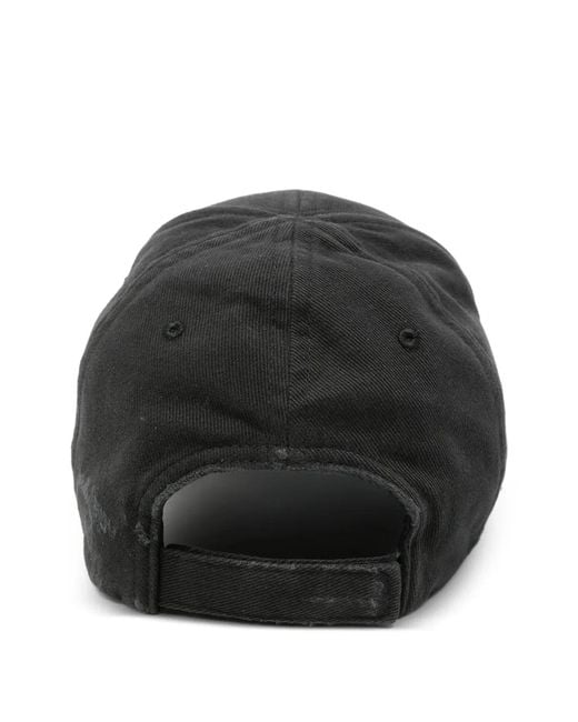 Balenciaga Black Cap for men