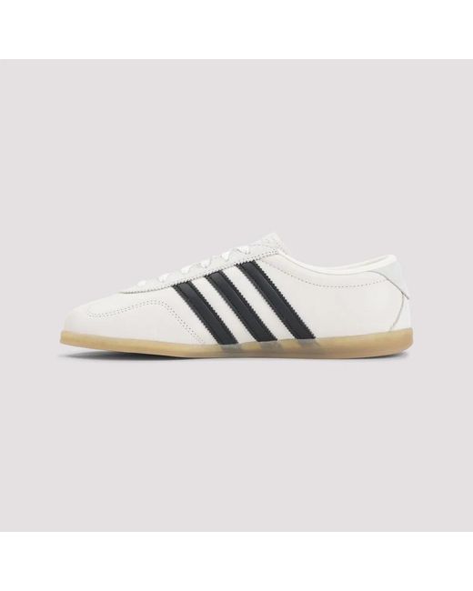 Adidas Originals White Gazelle Lo Pro Leather Sneakers