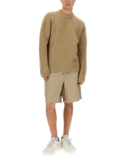 Acne Natural Wool Jersey for men