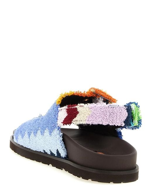 Missoni Blue 'Mia' Sandals
