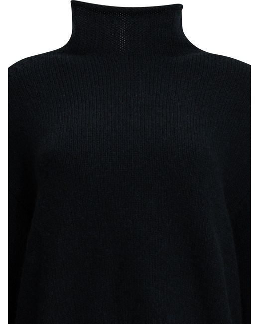 Khaite Black "Marke" Turtleneck Sweater