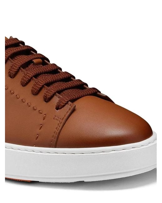 Santoni Brown Sneaker for men