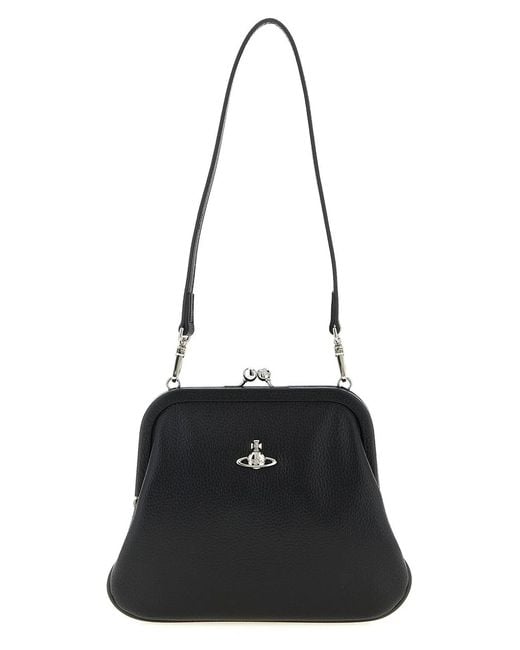 Vivienne Westwood Black 'Vivienne' Clutch