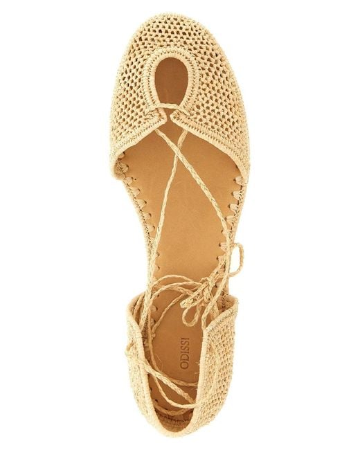 Odissi Natural 'Lima' Ballet Flats