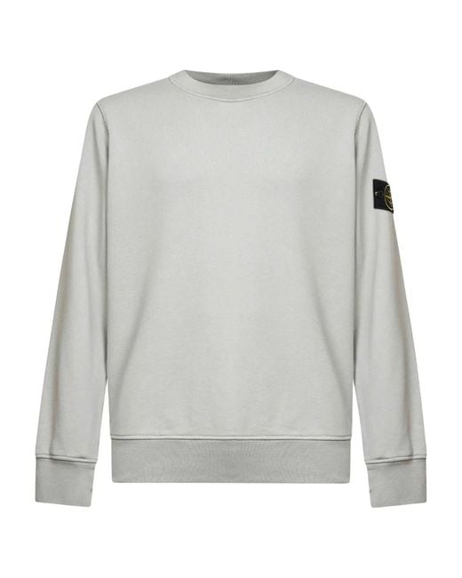 Stone Island Gray 6100060 Sweatshirt for men