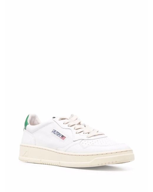 Autry White Sneaker Medalist Low for men