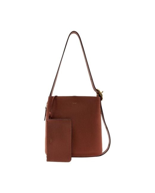 COACH Brown Bleecker Shoulder Bag