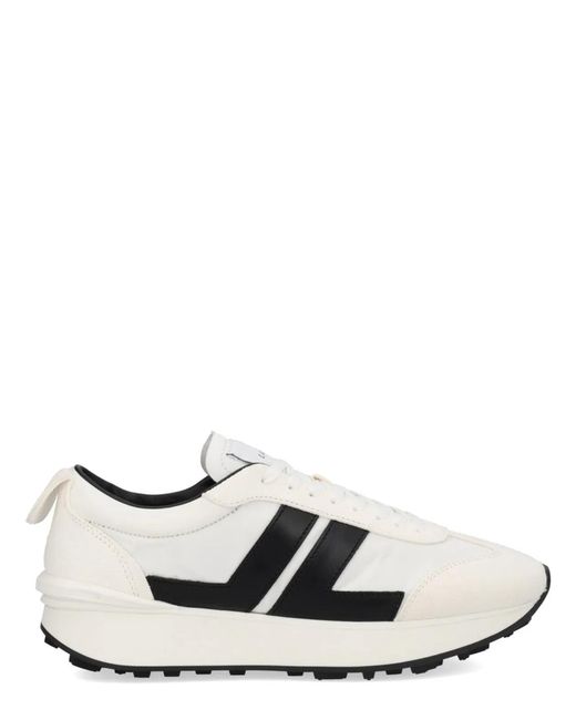 Lanvin White Bumpr Sneakers