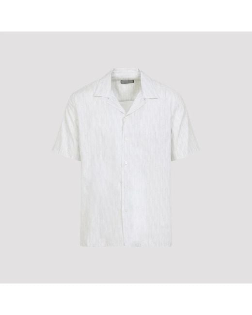 Canali White Shirt for men