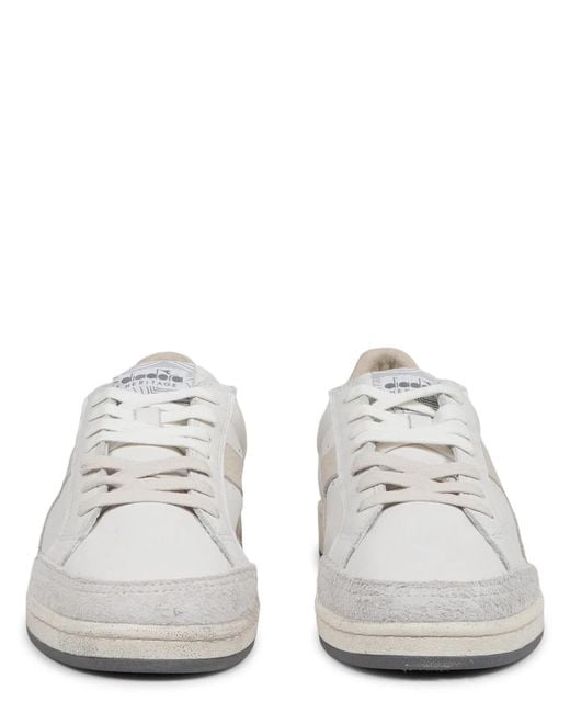 Diadora White Sneaker Prestige Used for men