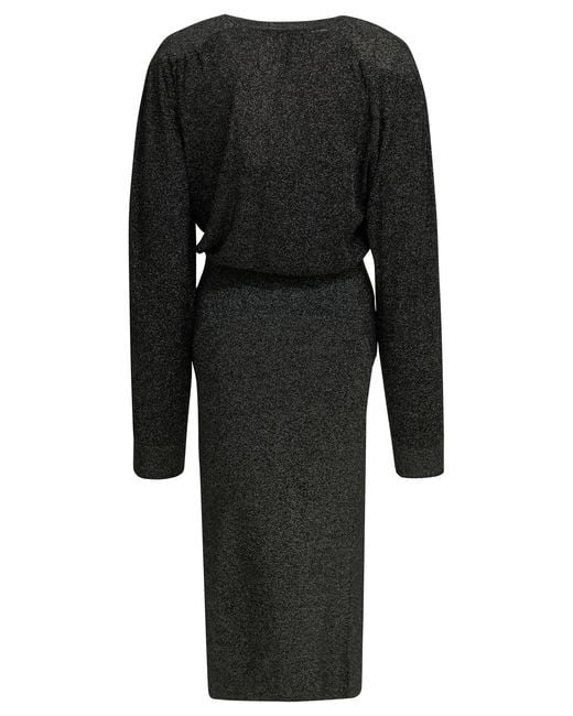 Isabel Marant Black "Aliza" Midi Dress