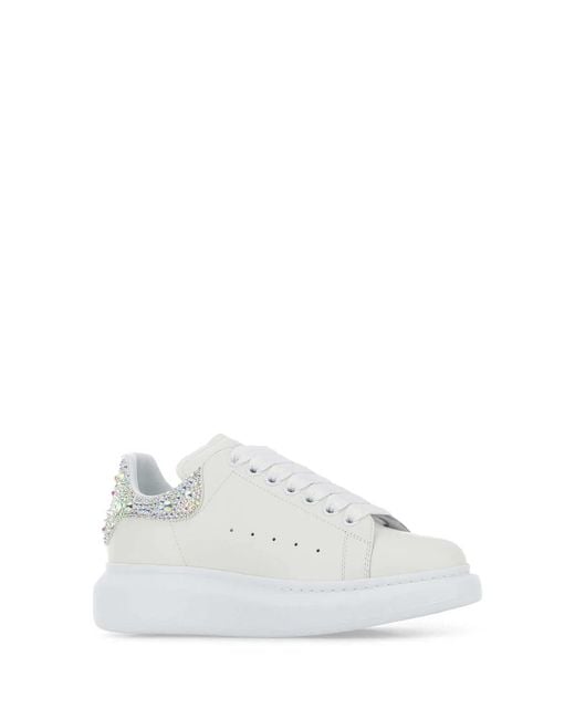McQueen White Sneaker S.Rubber