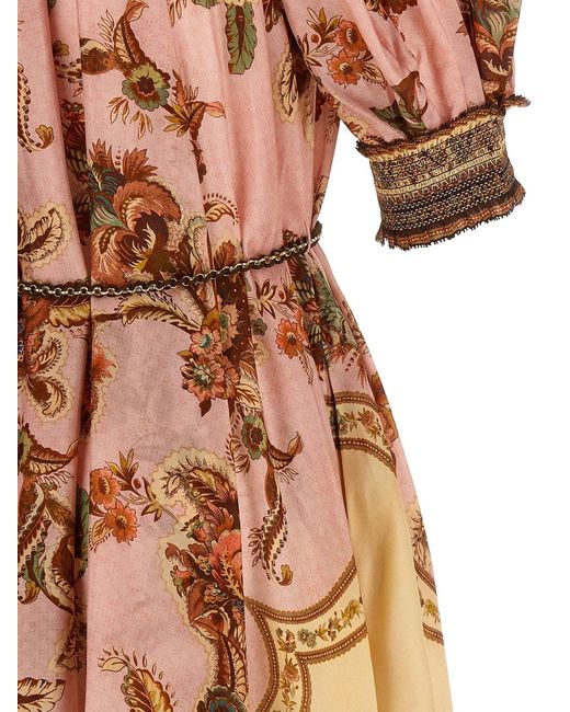 Zimmermann Multicolor 'Aster' Dress