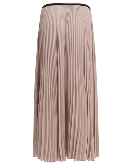 Semler Brown Polyester Skirt