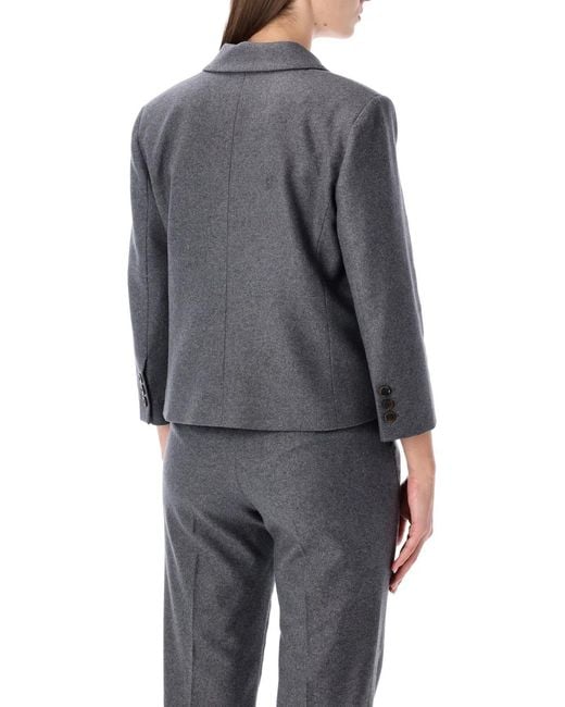 THE GARMENT Gray Mitch Fitted Jacket
