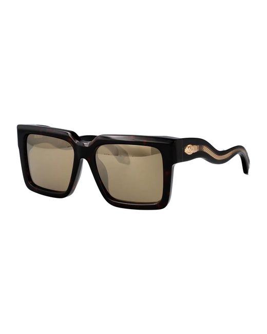 Roberto Cavalli Brown Acetate Sunglasses