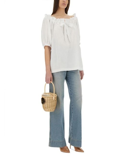 Patou White Top Volume
