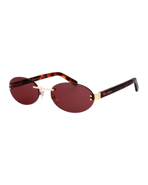Marc Jacobs Red Metal Sunglasses