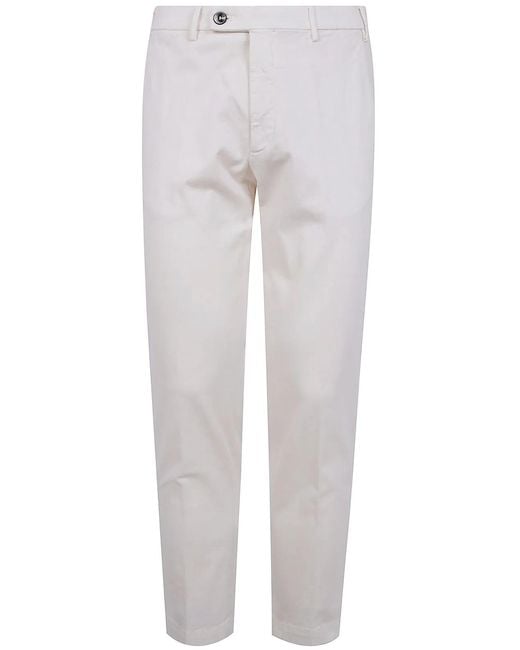 Michael Coal Gray "Capri American Pocket" Trousers for men