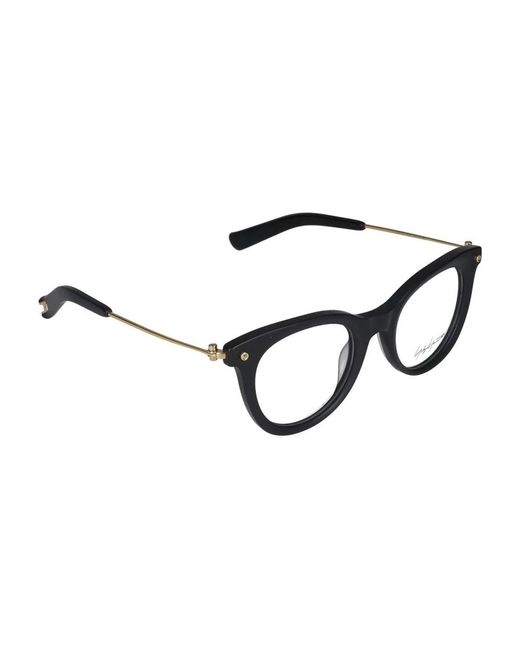 Yohji Yamamoto Black Eyeglasses Label21 A001/22/150