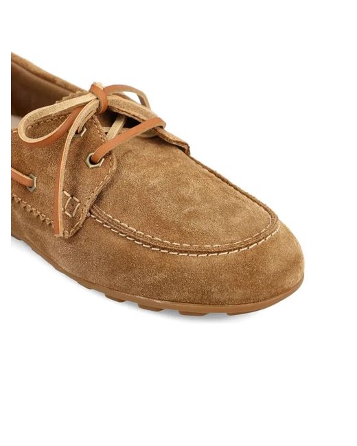 Hogan Brown Loafers Barca For