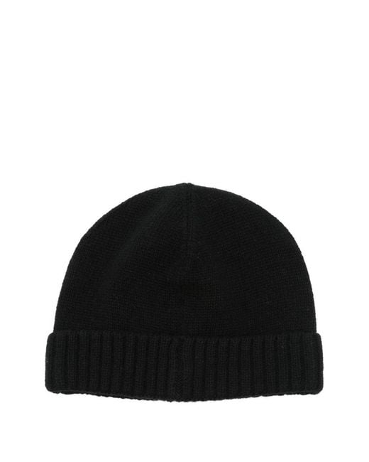 Borsalino Black City Cashmere Beanie