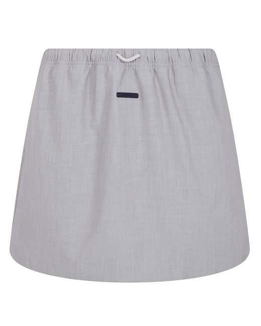 Fear Of God Gray Micro Skirt
