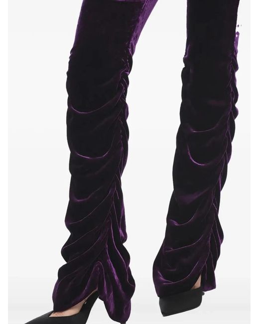 Gucci Black Velvet Pants